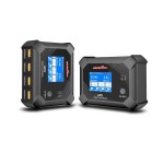 Original UltraPower UP9 100W Battery Charger 4 Channels Color Screen UltraPower 18650 Battery Charger Lithium Battery Charger
